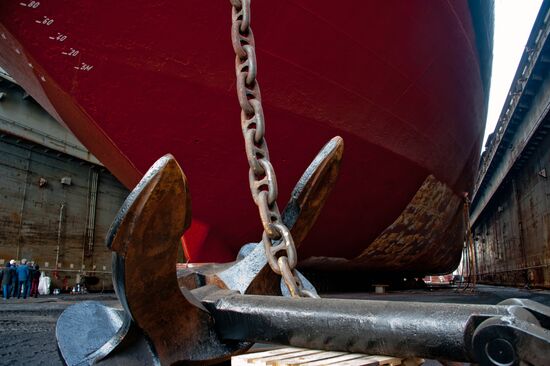 Nuclear-powered icebreakers in Murmansk