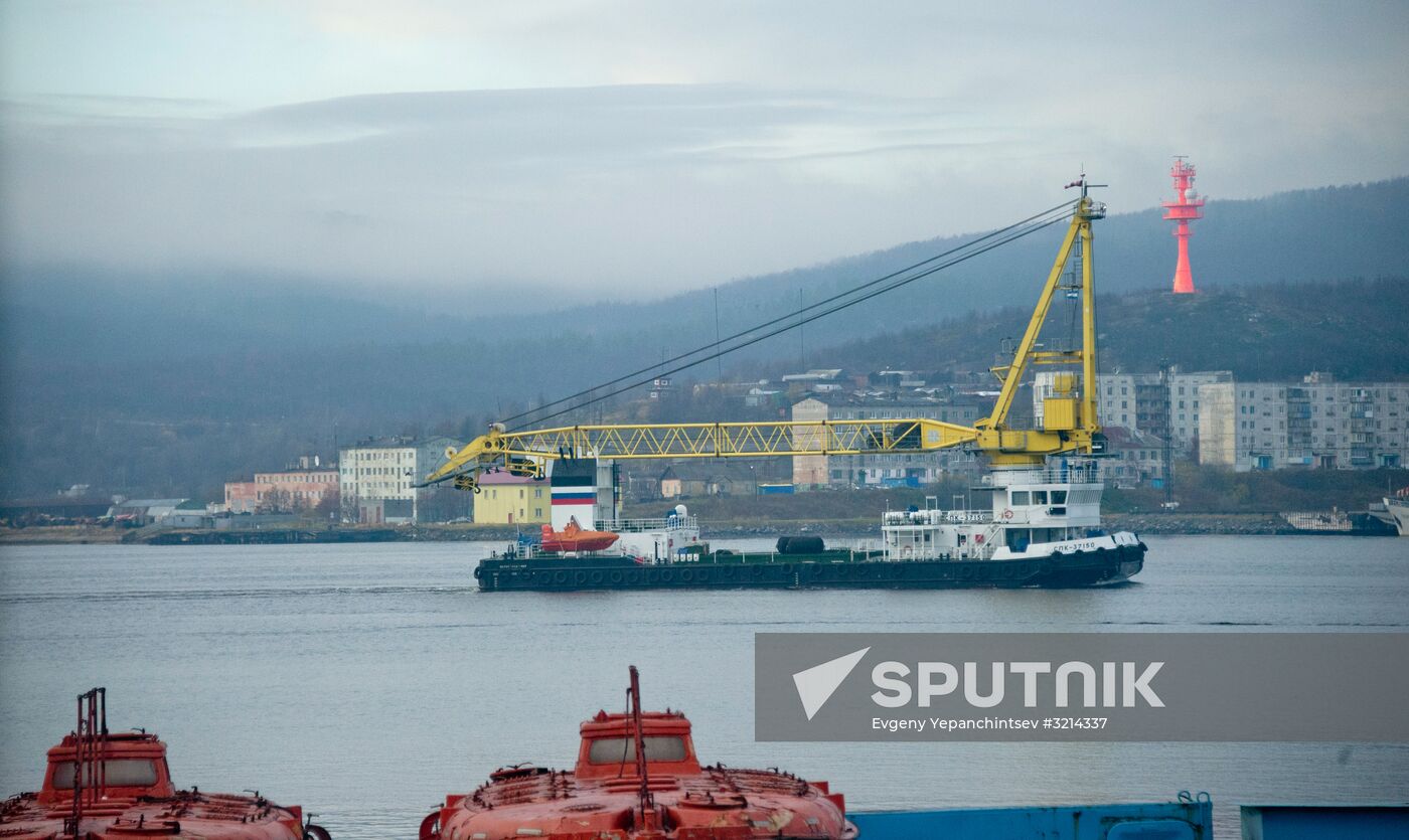 Nuclear-powered icebreakers in Murmansk