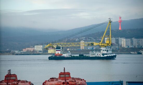 Nuclear-powered icebreakers in Murmansk
