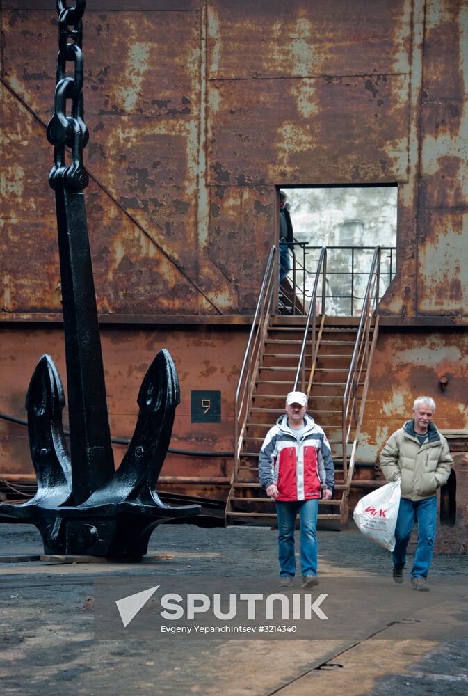 Nuclear-powered icebreakers in Murmansk