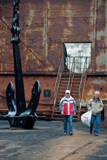 Nuclear-powered icebreakers in Murmansk