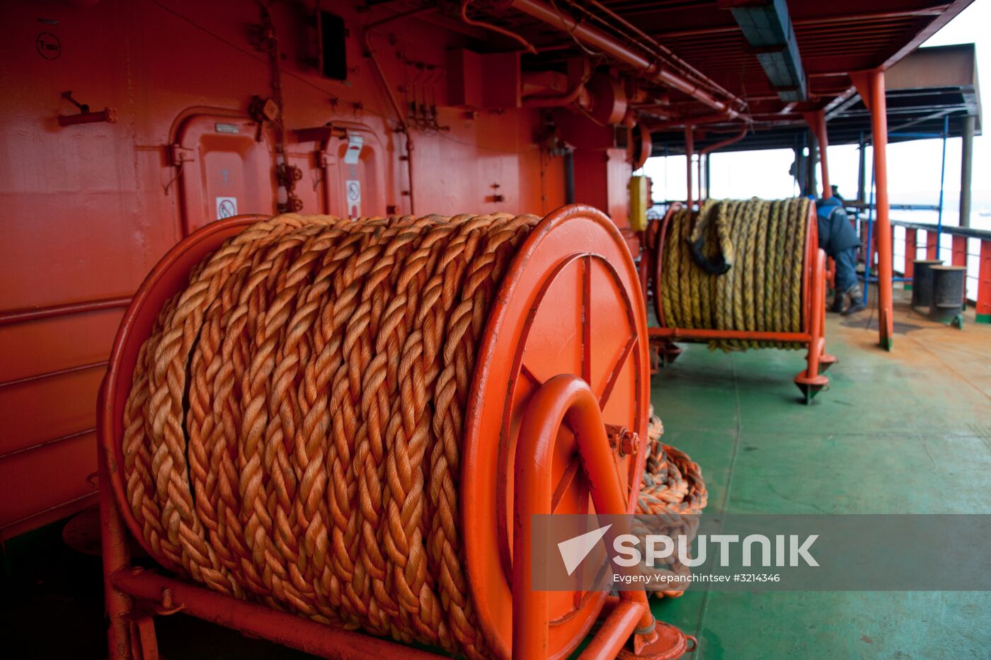 Nuclear-powered icebreakers in Murmansk