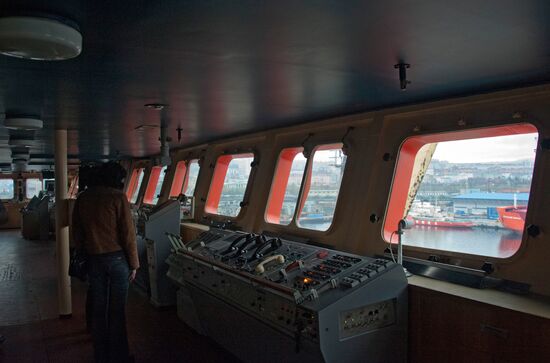 Nuclear-powered icebreakers in Murmansk