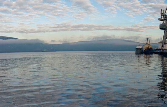 Nuclear-powered icebreakers in Murmansk