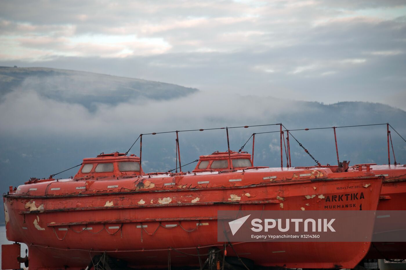 Nuclear-powered icebreakers in Murmansk