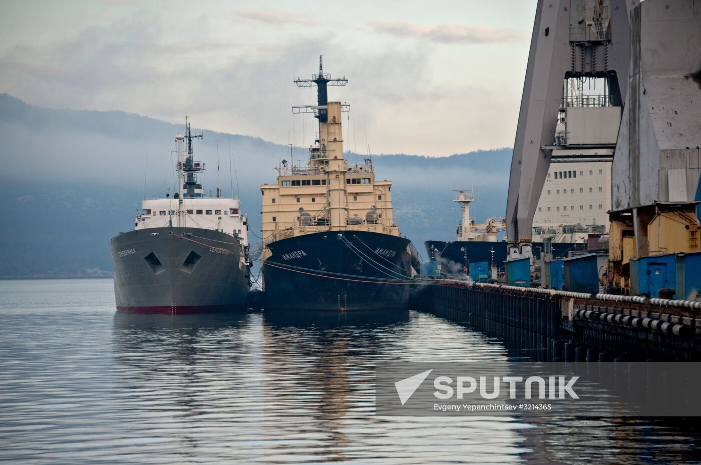 Nuclear-powered icebreakers in Murmansk