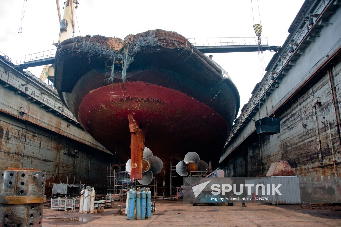 Nuclear-powered icebreakers in Murmansk