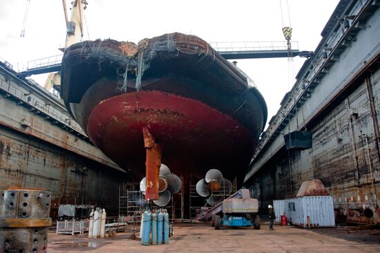 Nuclear-powered icebreakers in Murmansk