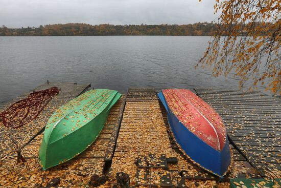 Golden autumn in Plyos