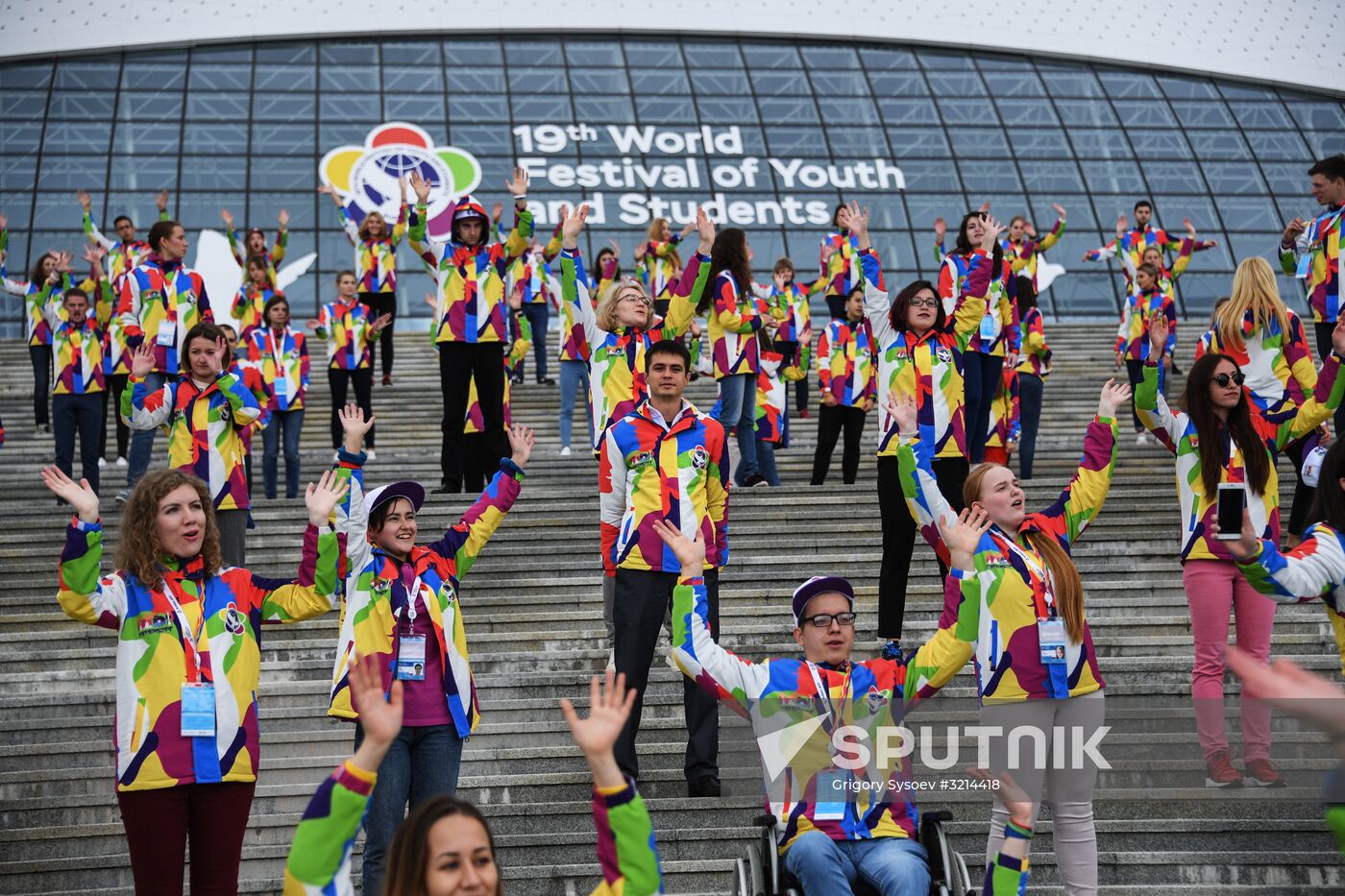 19th World Festival of Youth and Students. Day three