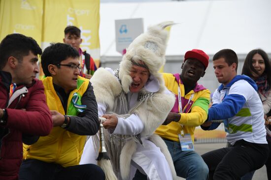19th World Festival of Youth and Students. Day three