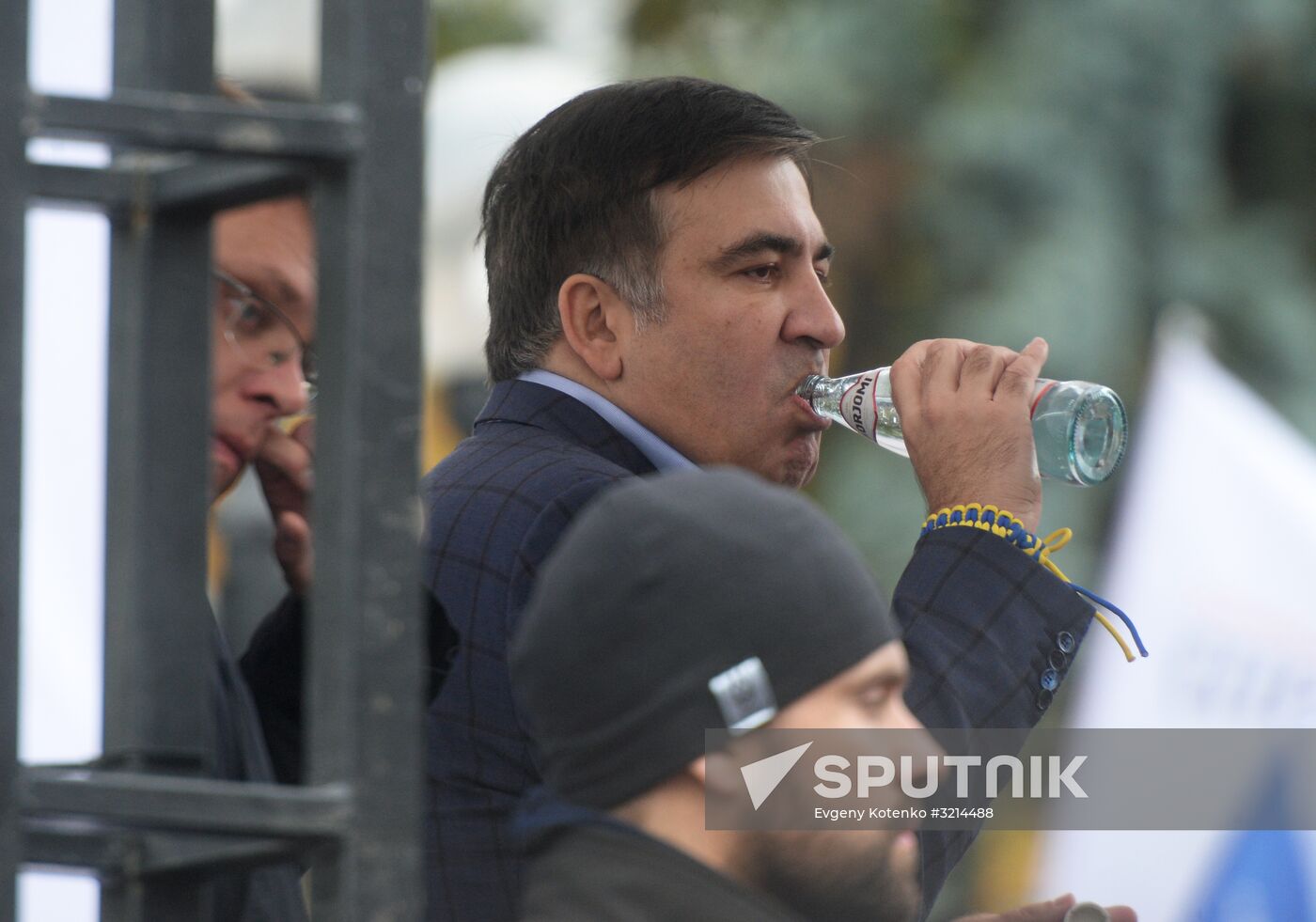 Protesters demand reforms in Kiev