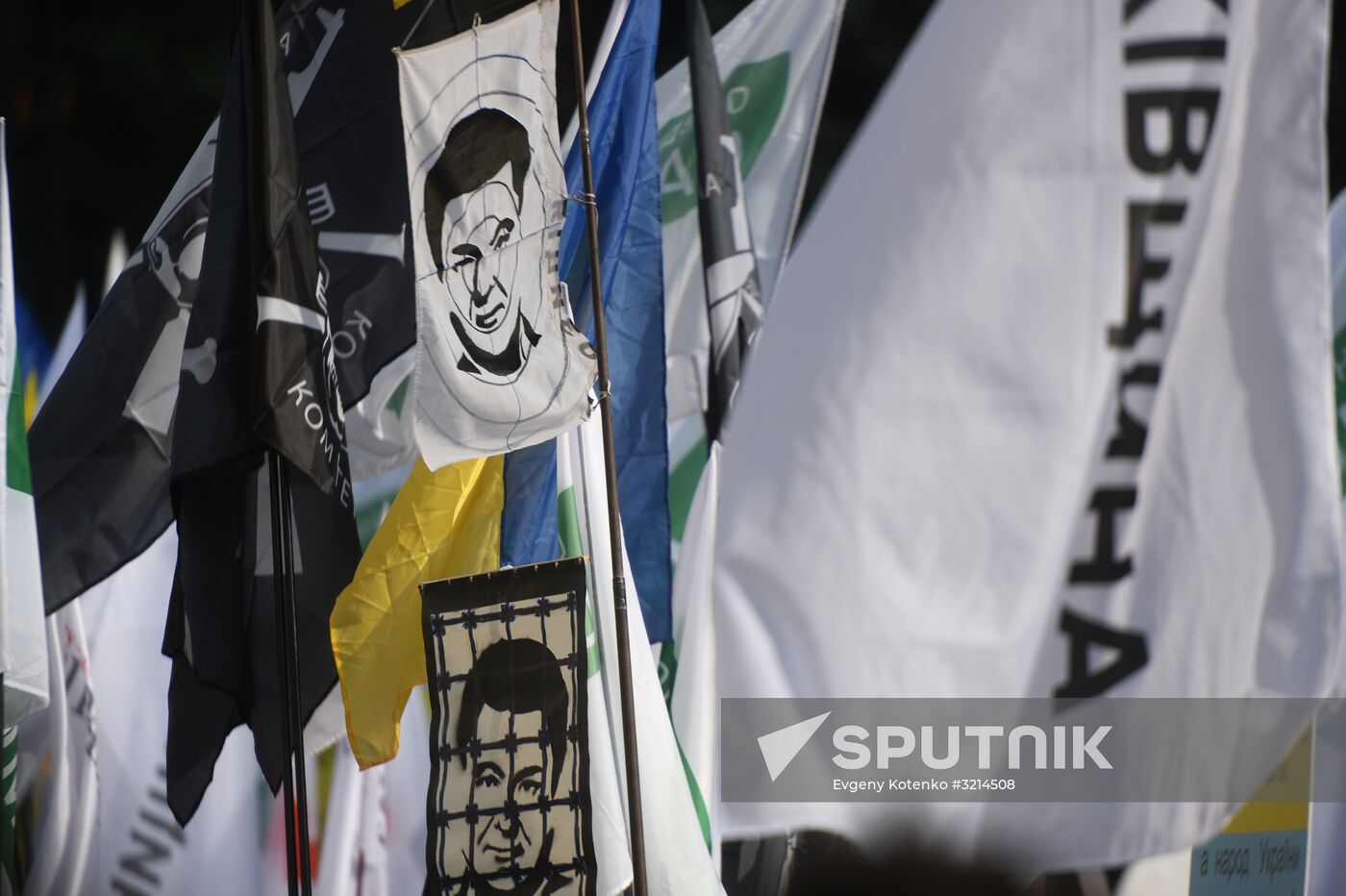Protesters demand reforms in Kiev