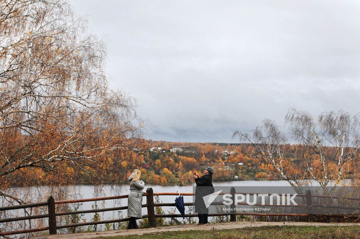 Golden autumn in Plyos