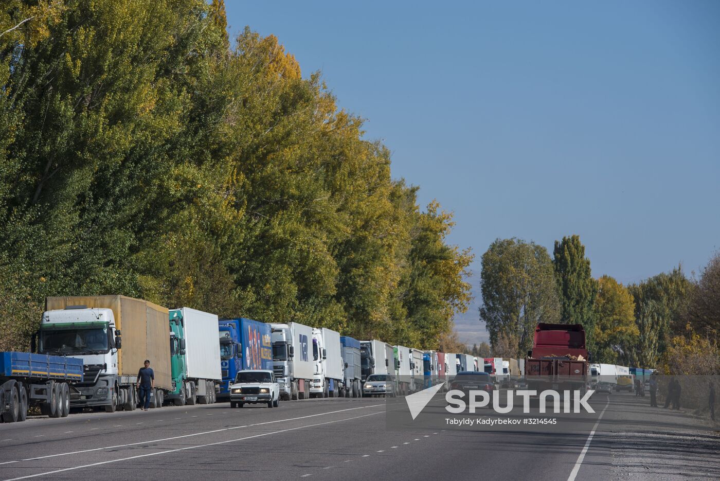 Kyrgyz-Kazakh border