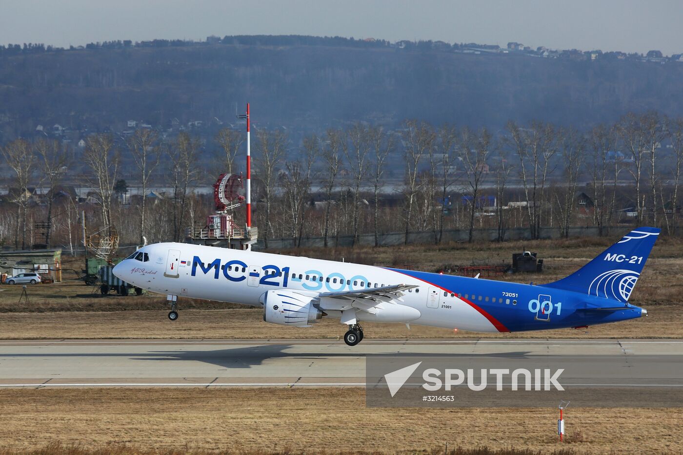 MC-21 aircraft performs its first flight from Irkutsk to Zhukovsky