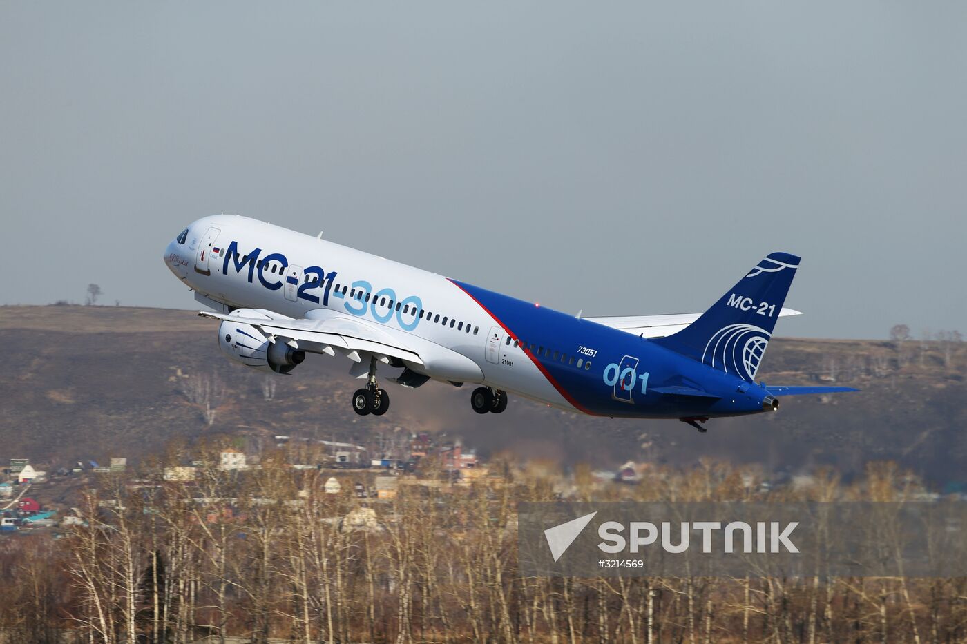 MC-21 aircraft performs its first flight from Irkutsk to Zhukovsky