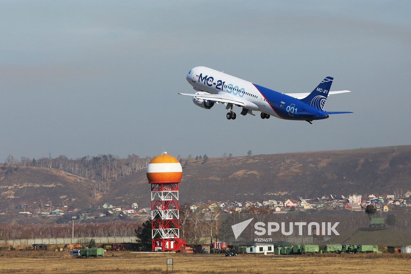 MC-21 aircraft performs its first flight from Irkutsk to Zhukovsky