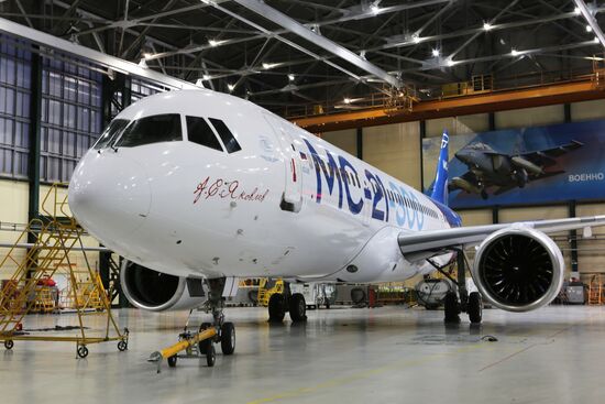 MC-21 aircraft performs its first flight from Irkutsk to Zhukovsky