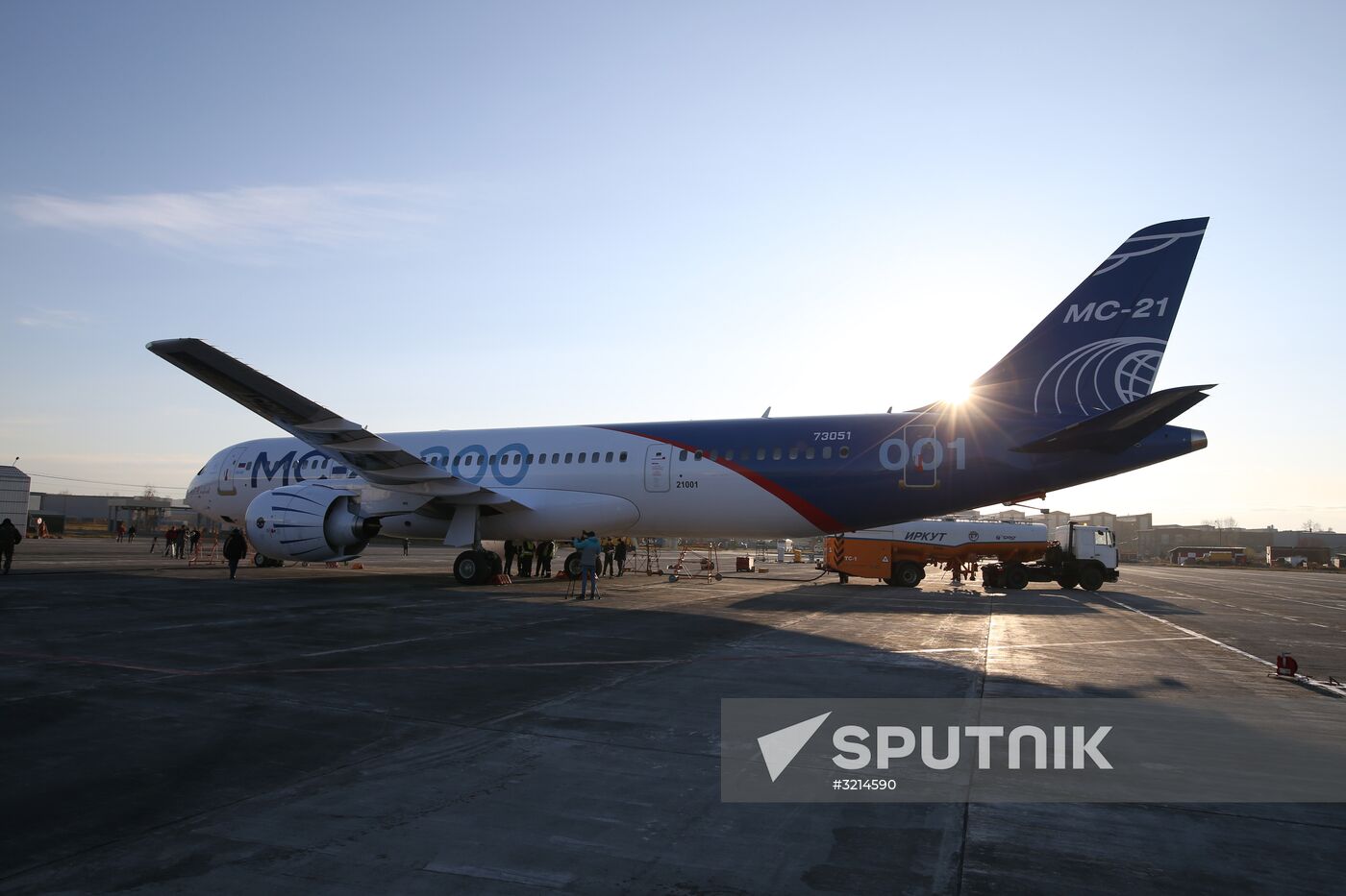 MC-21 aircraft performs its first flight from Irkutsk to Zhukovsky
