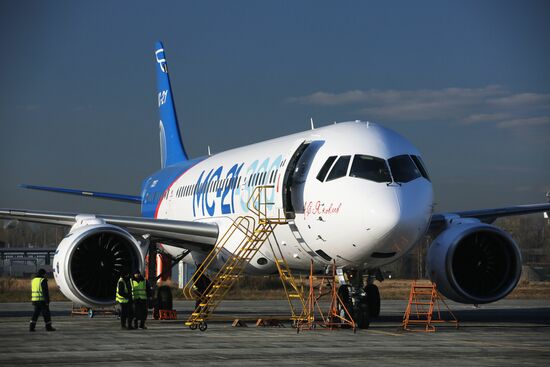 MC-21 aircraft performs its first flight from Irkutsk to Zhukovsky