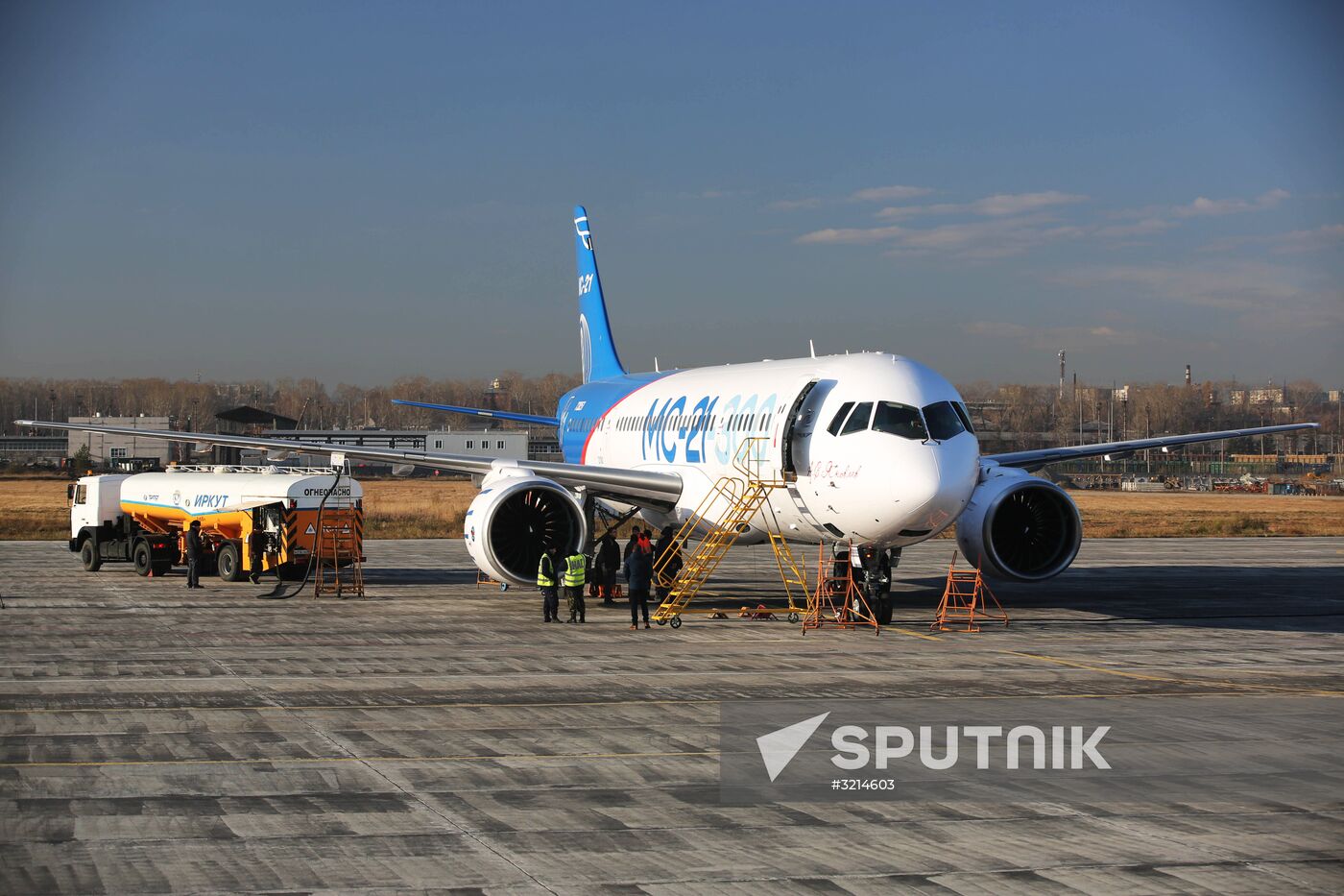 MC-21 aircraft performs its first flight from Irkutsk to Zhukovsky