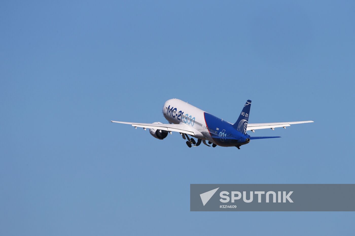 MC-21 aircraft performs its first flight from Irkutsk to Zhukovsky