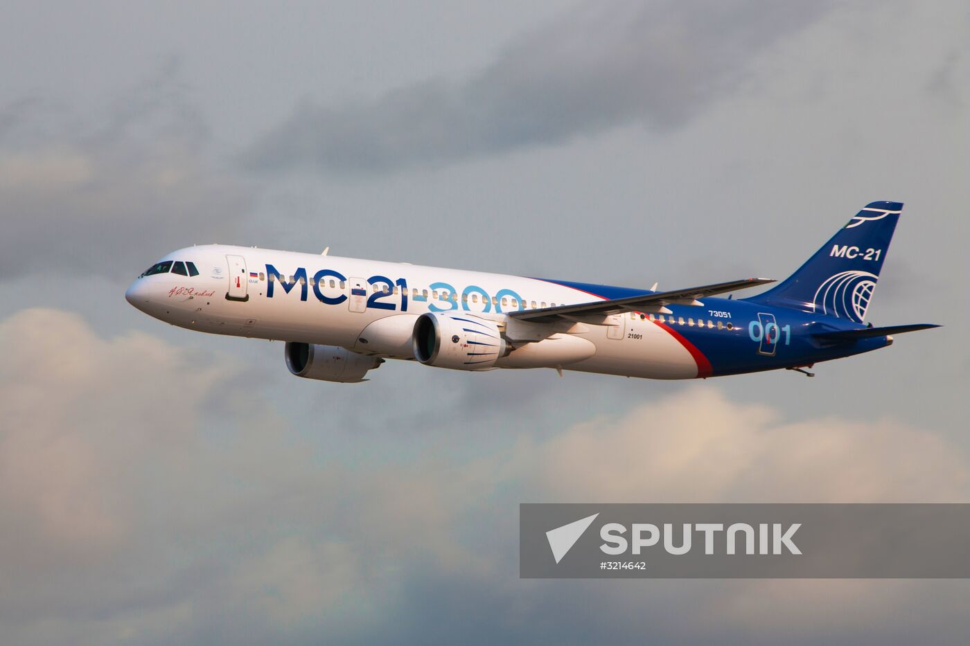 MC-21 aircraft performs its first flight from Irkutsk to Zhukovsky