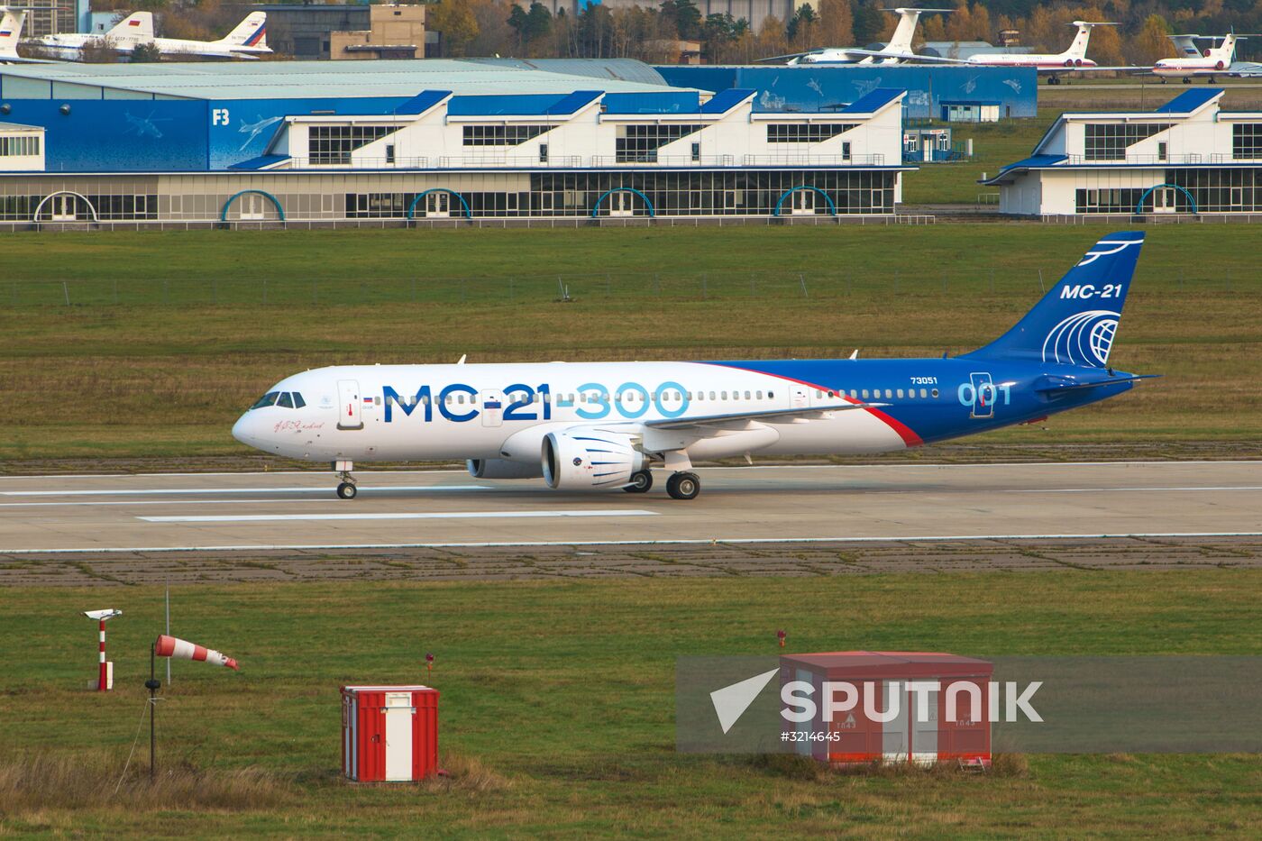 MC-21 aircraft performs its first flight from Irkutsk to Zhukovsky