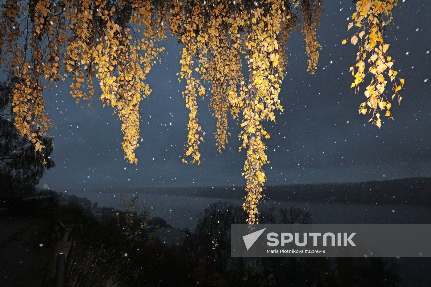 Golden autumn in Plyos
