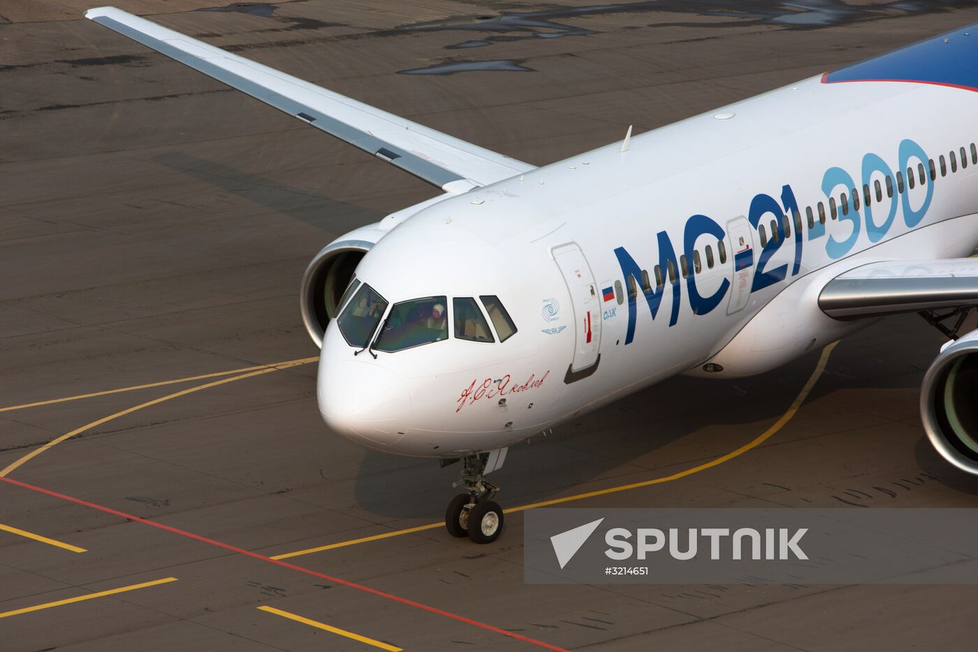 MC-21 aircraft performs its first flight from Irkutsk to Zhukovsky