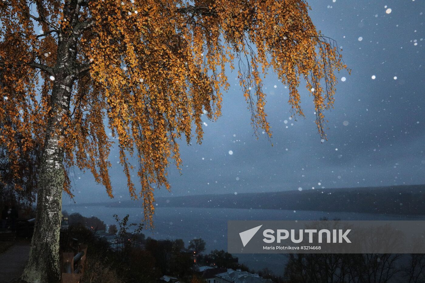 Golden autumn in Plyos