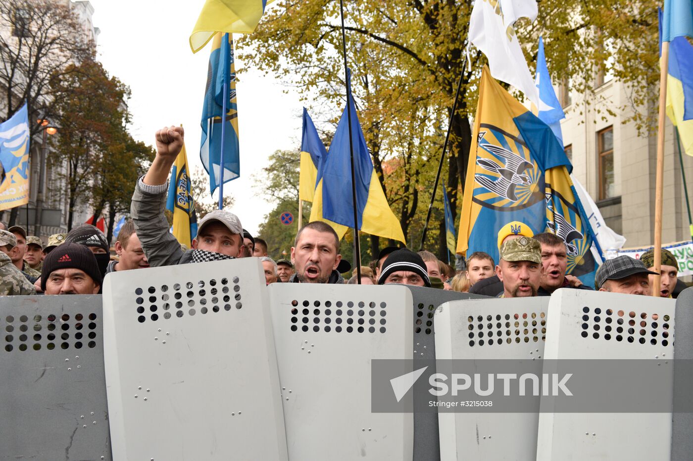 Protesters demand reforms in Kiev