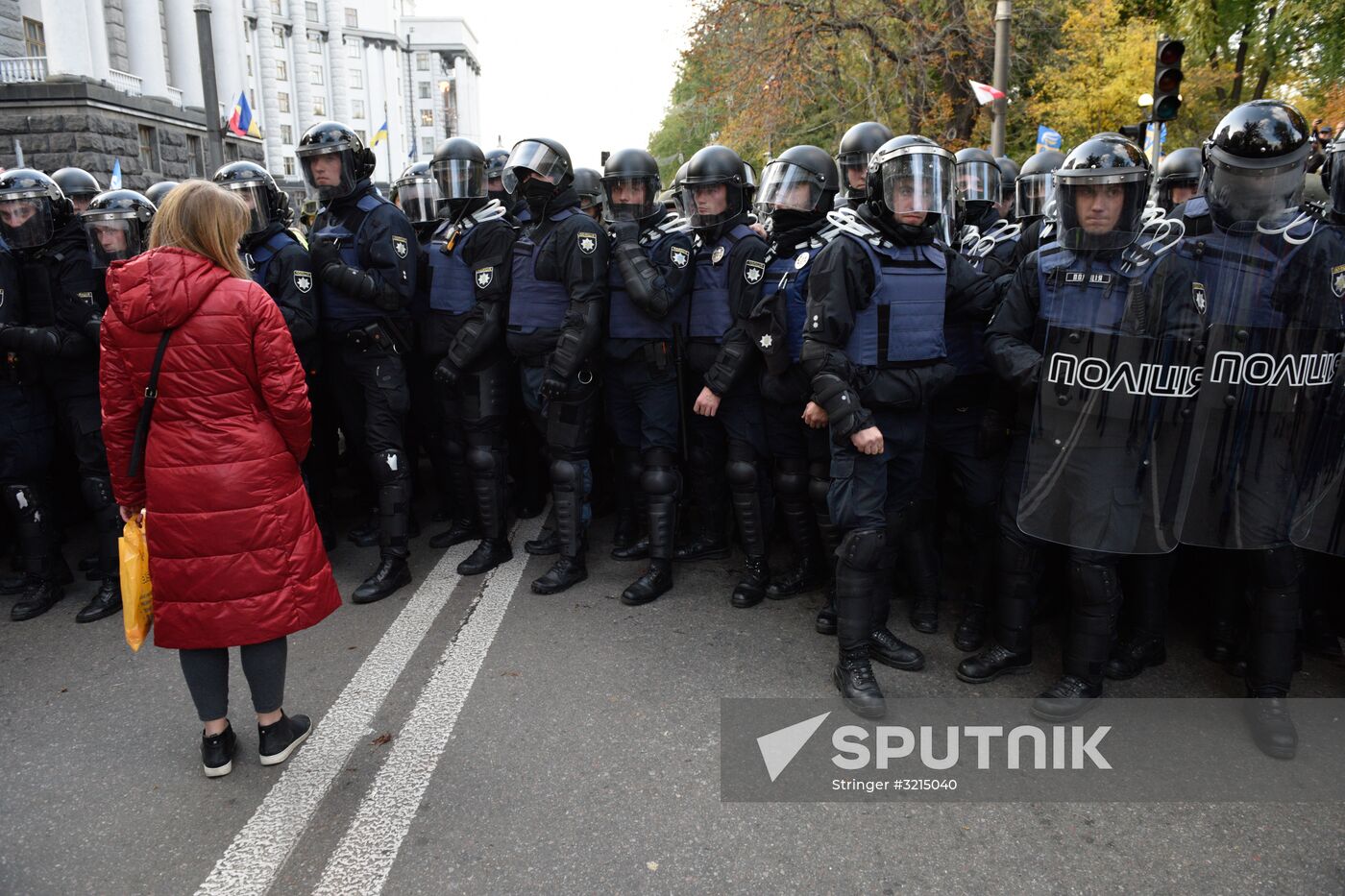 Protesters demand reforms in Kiev