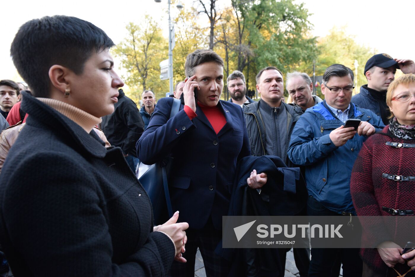 Protests outside Verkhovna Rada in Kiev