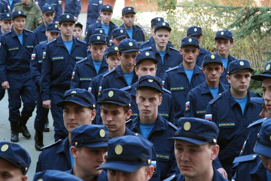 Conscripts are sent to the Army