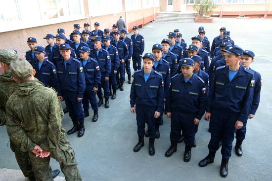 Conscripts are sent to the Army