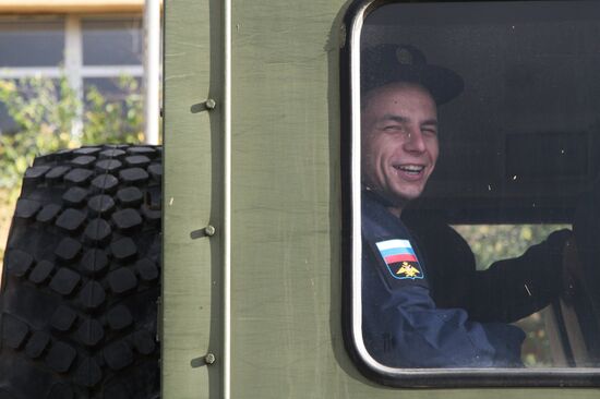 Conscripts are sent to the Army