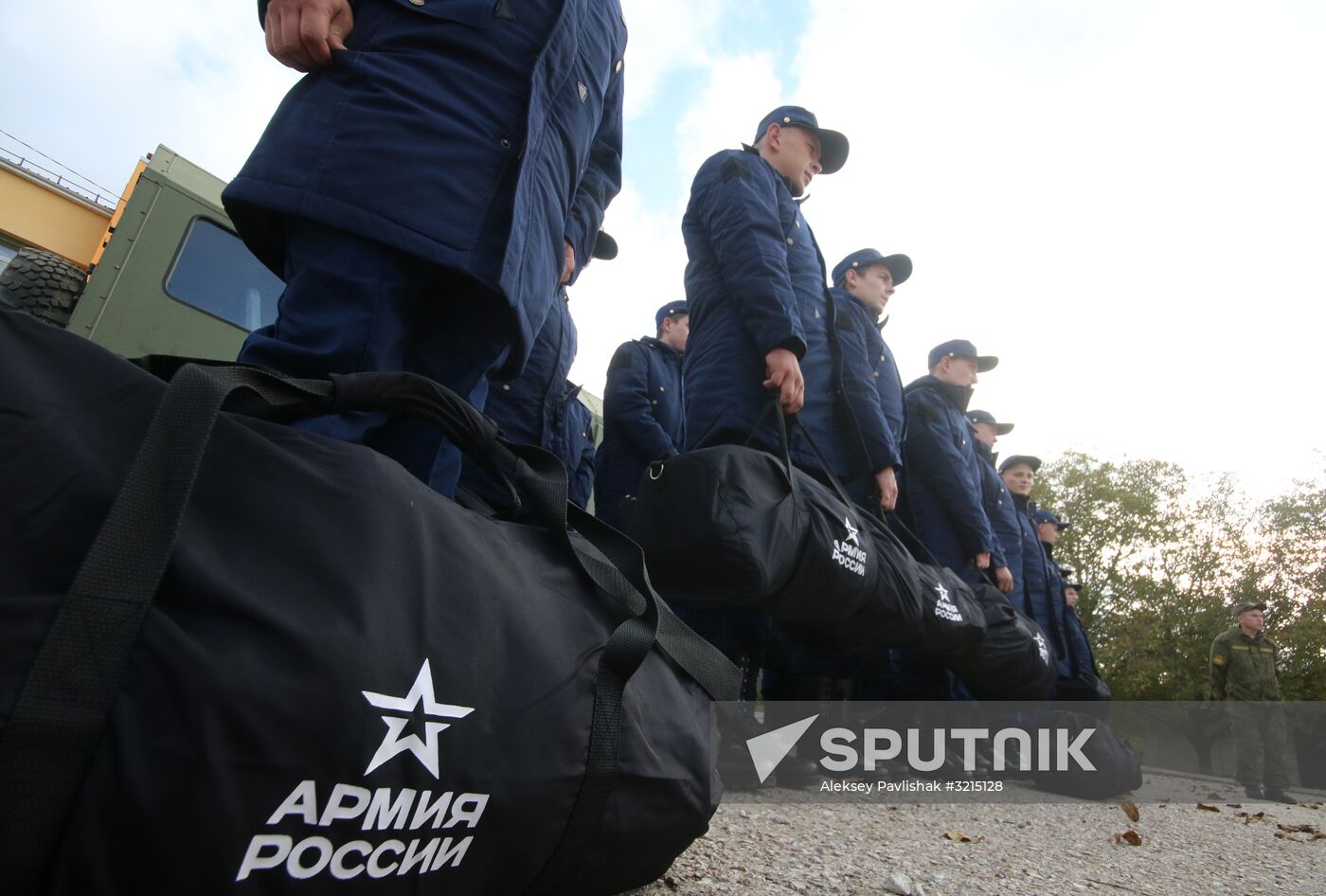 Conscripts are sent to the Army