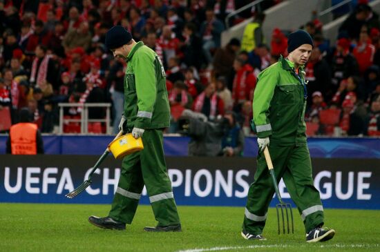 Football. UEFA Champions League. Spartak vs. Sevilla