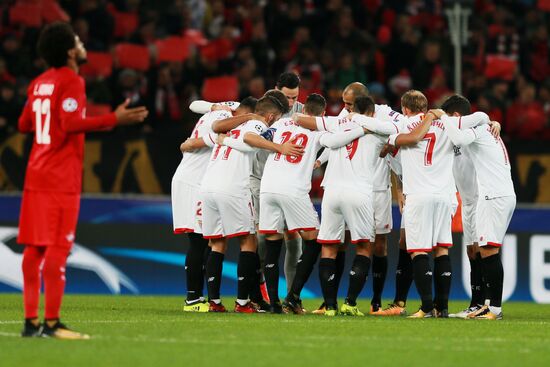 Football. UEFA Champions League. Spartak vs. Sevilla