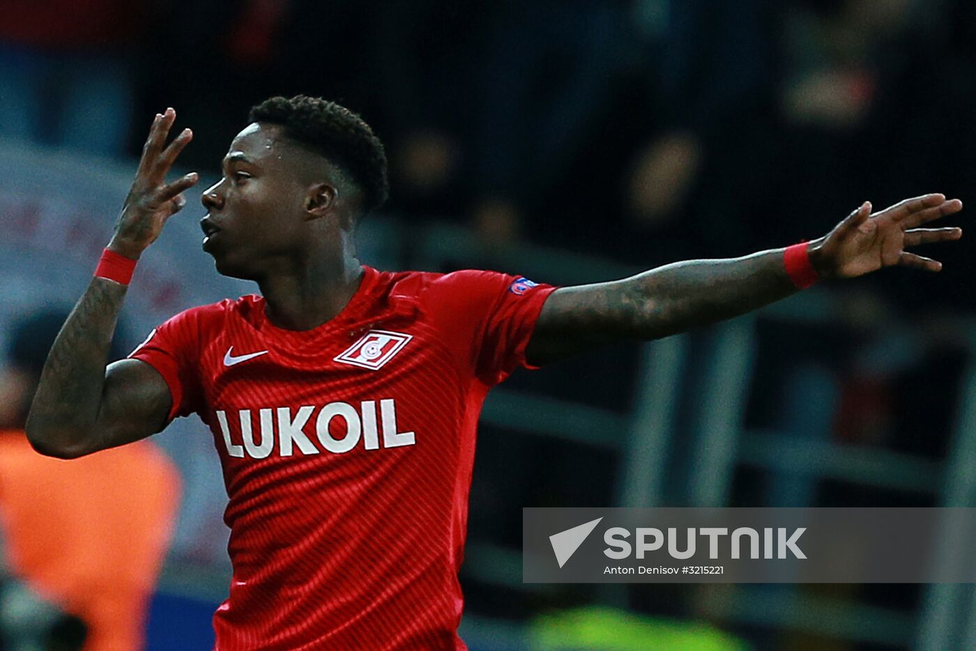 Football. UEFA Champions League. Spartak vs. Sevilla