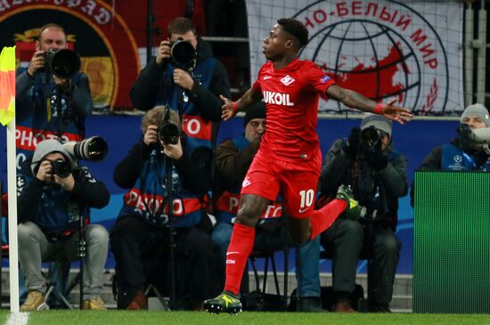 Football. UEFA Champions League. Spartak vs. Sevilla