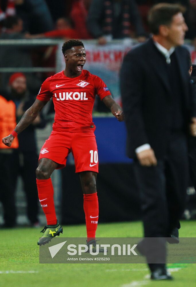 Football. UEFA Champions League. Spartak vs. Sevilla