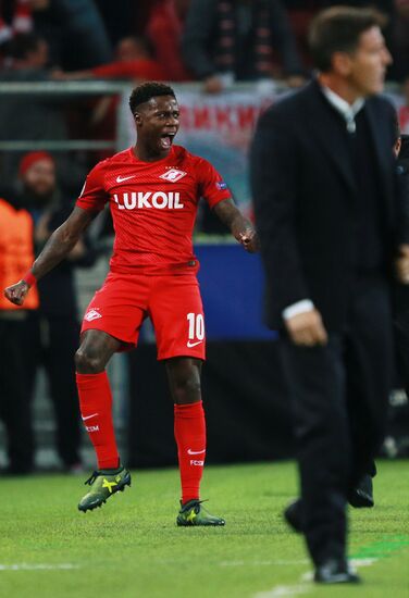 Football. UEFA Champions League. Spartak vs. Sevilla