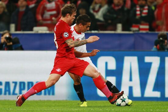 Football. UEFA Champions League. Spartak vs. Sevilla
