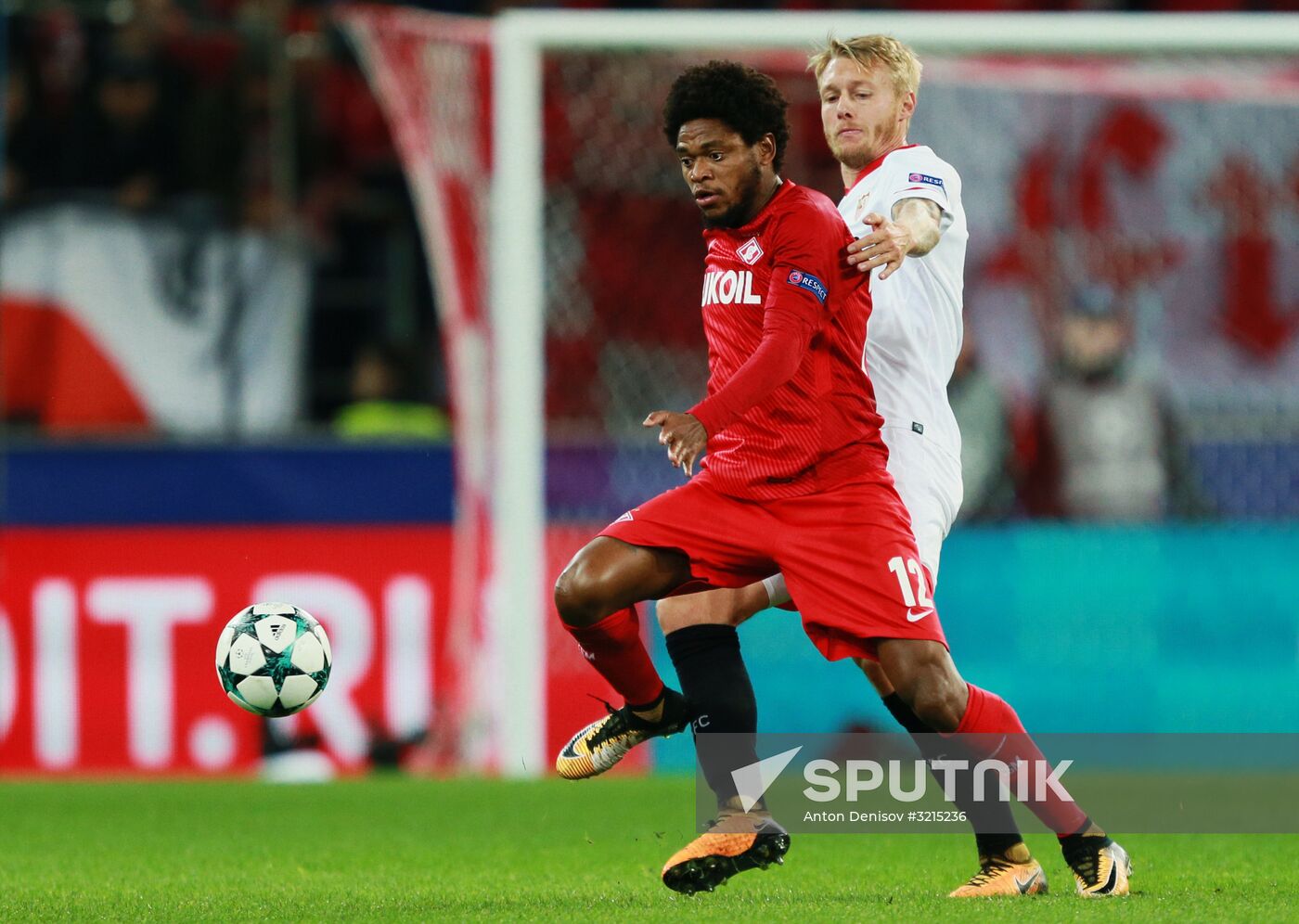 Football. UEFA Champions League. Spartak vs. Sevilla