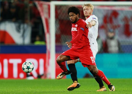 Football. UEFA Champions League. Spartak vs. Sevilla
