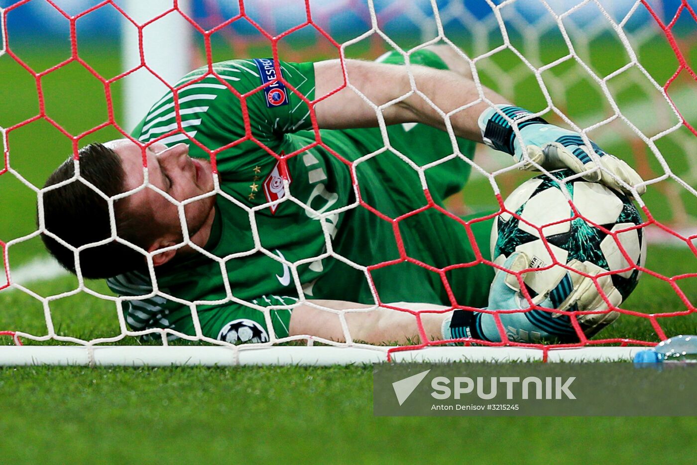 Football. UEFA Champions League. Spartak vs. Sevilla