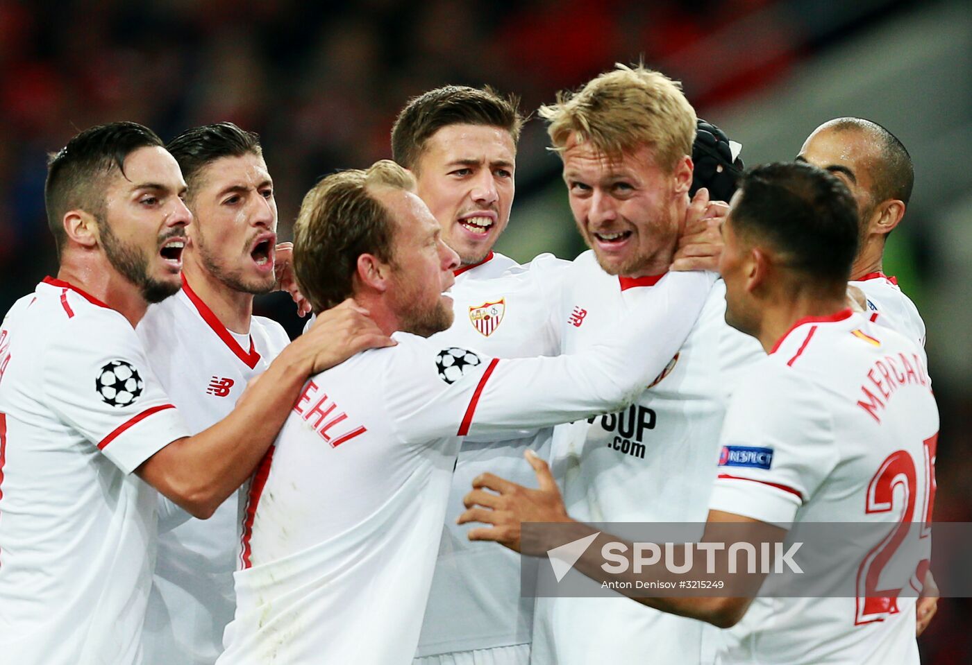 Football. UEFA Champions League. Spartak vs. Sevilla